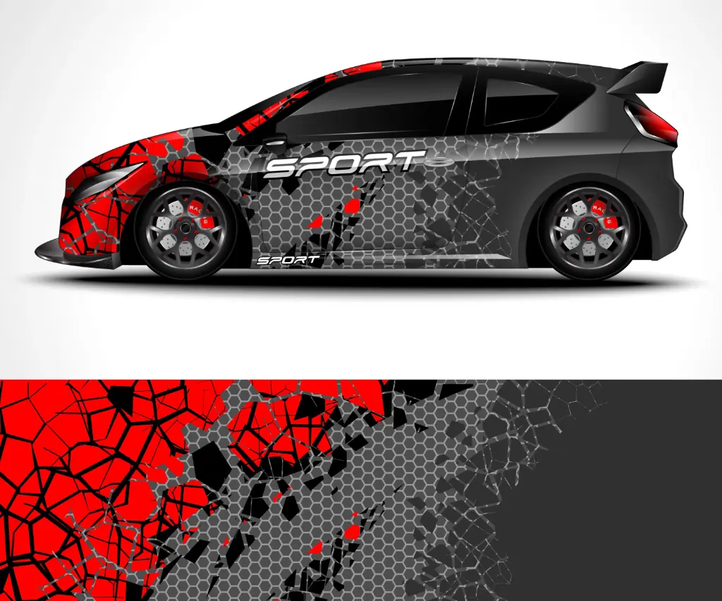Sport Vehicle Wrap Design
