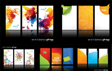 Abstract Gift Cards