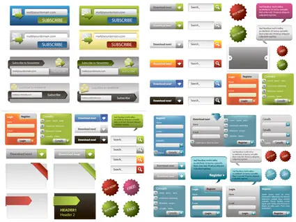 Banner & Web Elements 