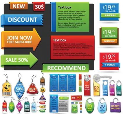 Web Pointers & Price Tags