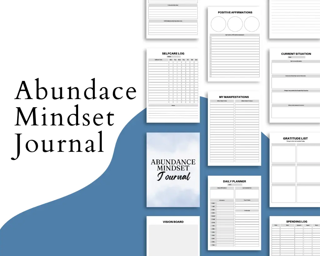 Abundace Mindset Journal
