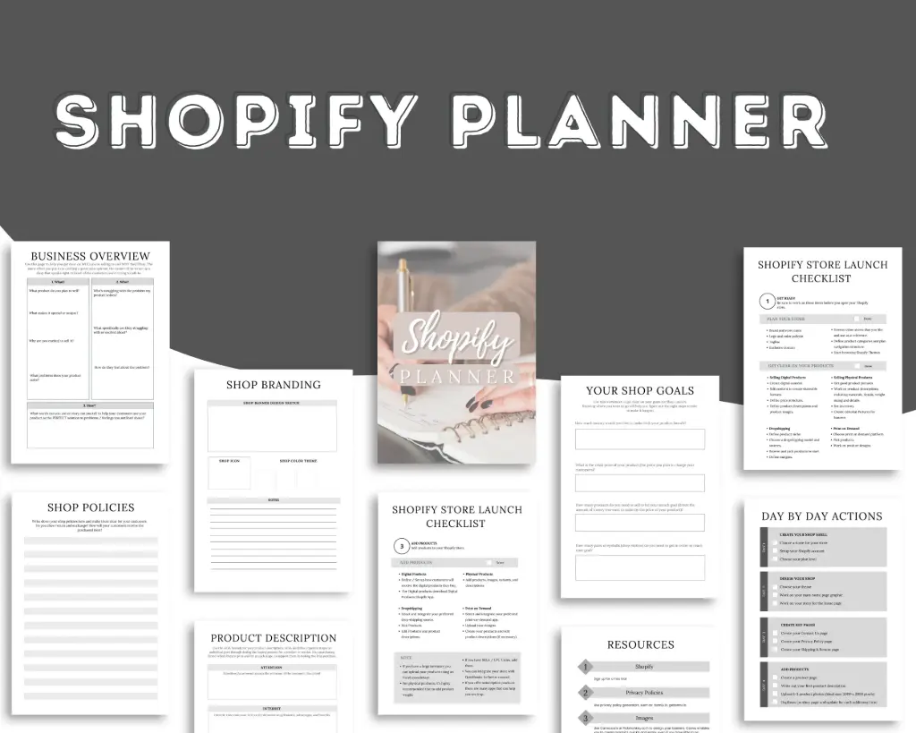 Shopify Planner