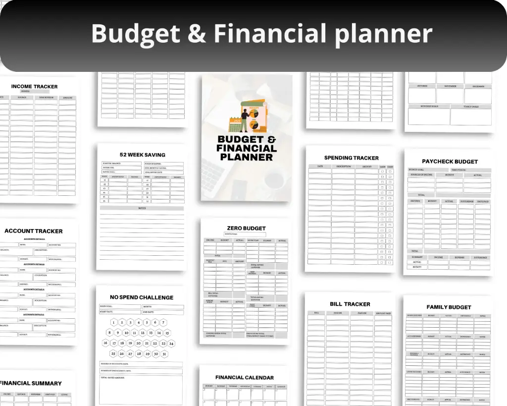  Budget & Financial planner