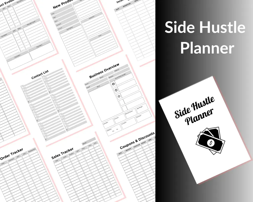 Side Hustle  Planner