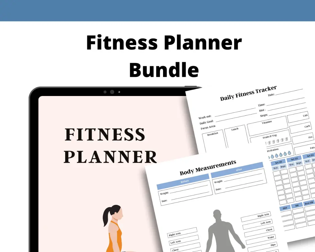 Fitness Planner Bundle