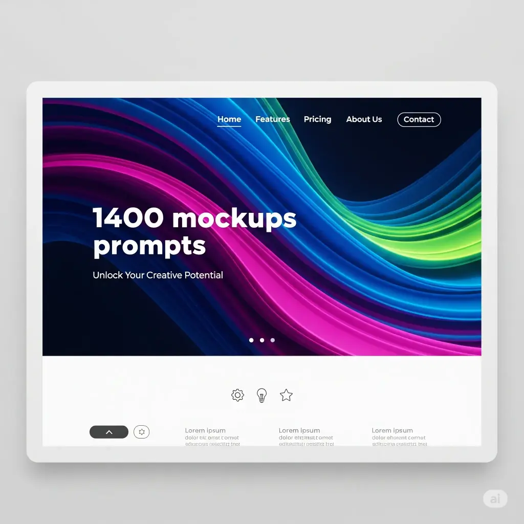 1400 mockups