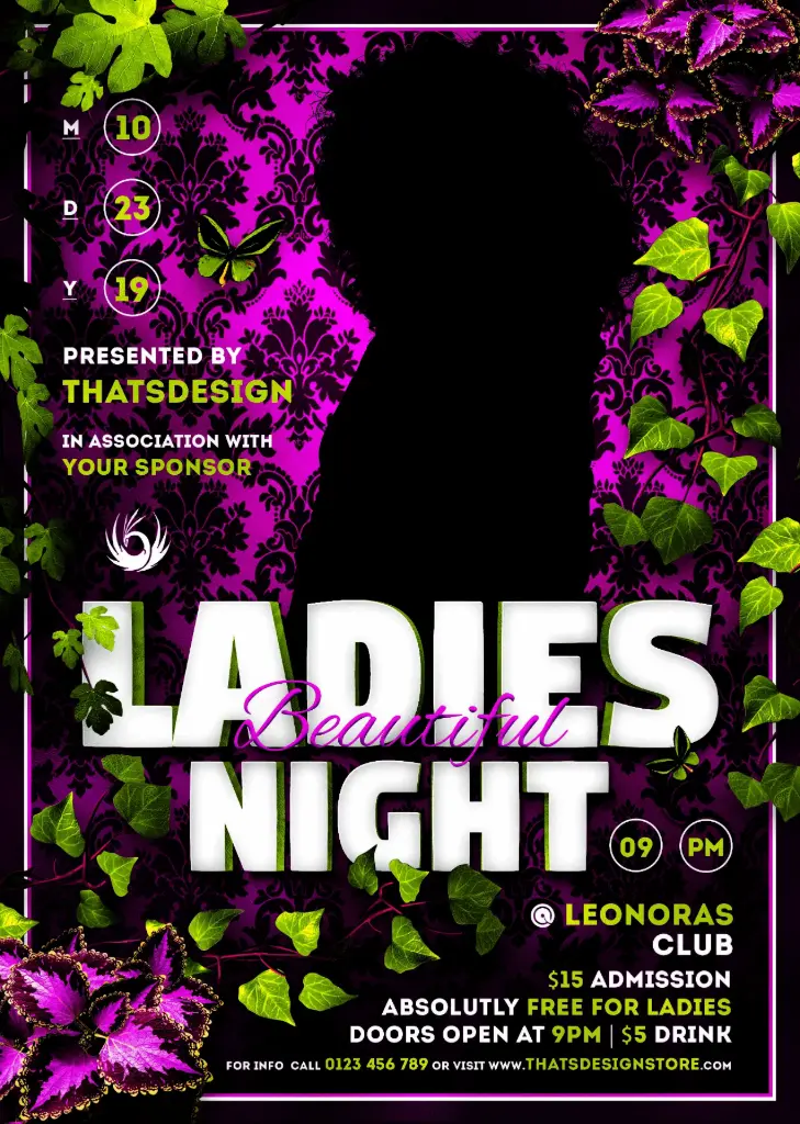 Beautiful ladies night