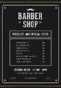 Barber shop flyer