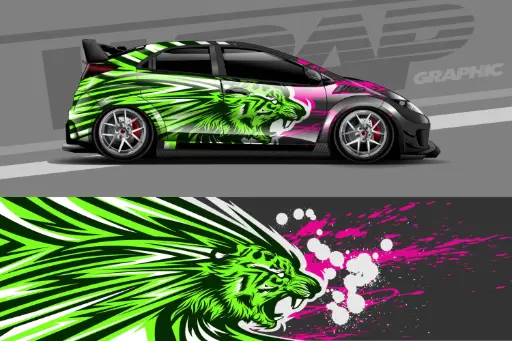 Car Wrap Decal 3