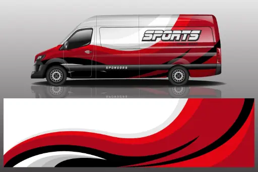 Van Car Wrap Decal