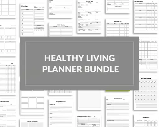 Healthy Living Planner Bundle