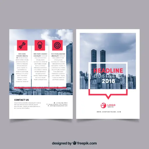 Professional business flyer template